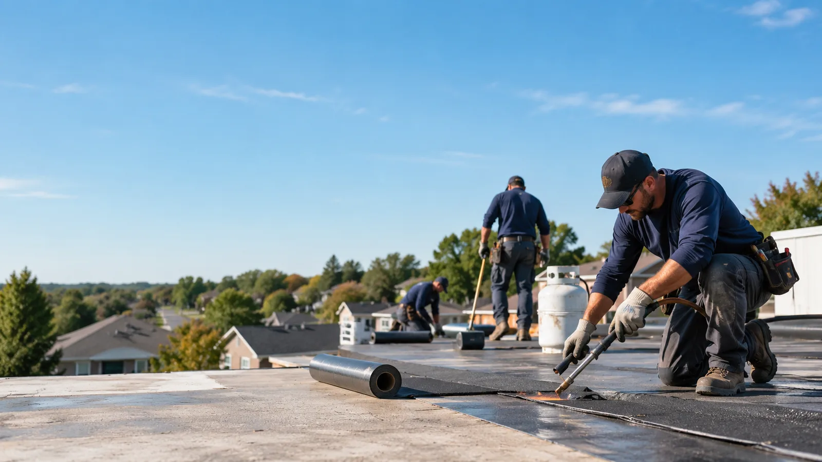 Flat Roof Leak Repair providers in Springtown, PA
